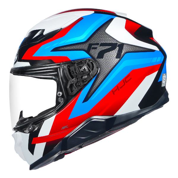 HJC F71 (F7X) Fes Helmet (White Blue & Red)