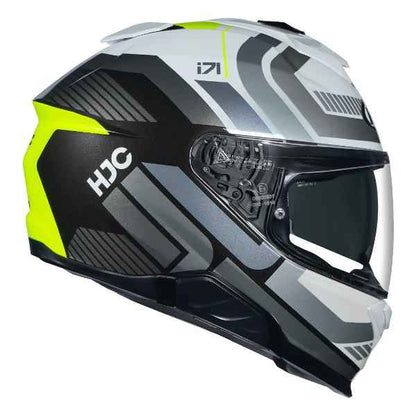 HJC I71 Viz Helmet (Grey & Fluorescent Green)