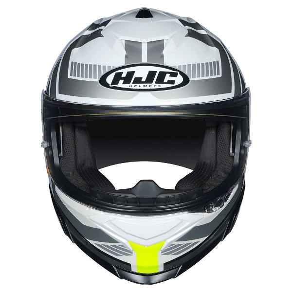 HJC I71 Viz Helmet (Grey & Fluorescent Green)