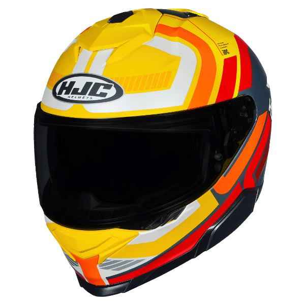HJC I71 Viz Helmet (Yellow & Red)