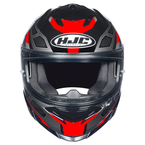 HJC I71 Zest Helmet (Black & Red)