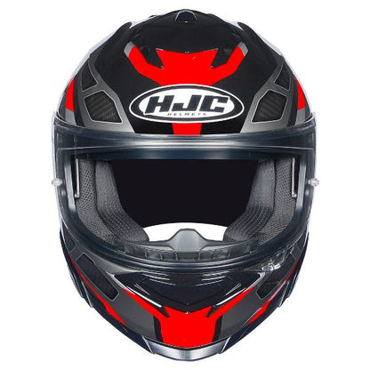 HJC I71 Zest Helmet (Black & Red)