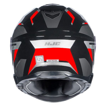 HJC I71 Zest Helmet (Black & Red)