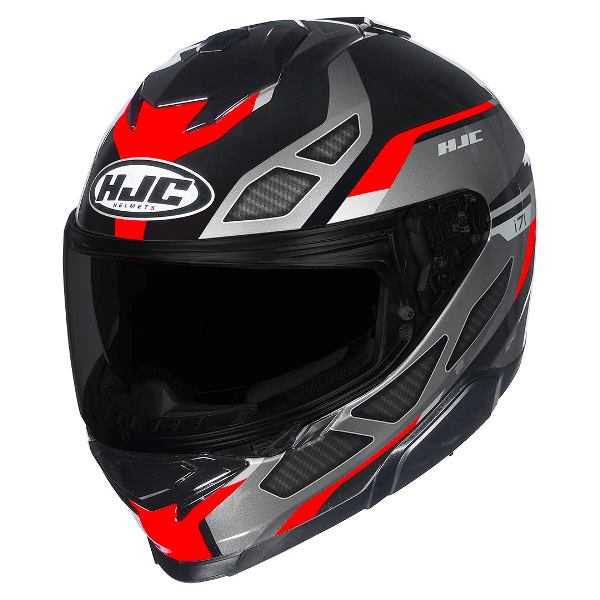 HJC I71 Zest Helmet (Black & Red)