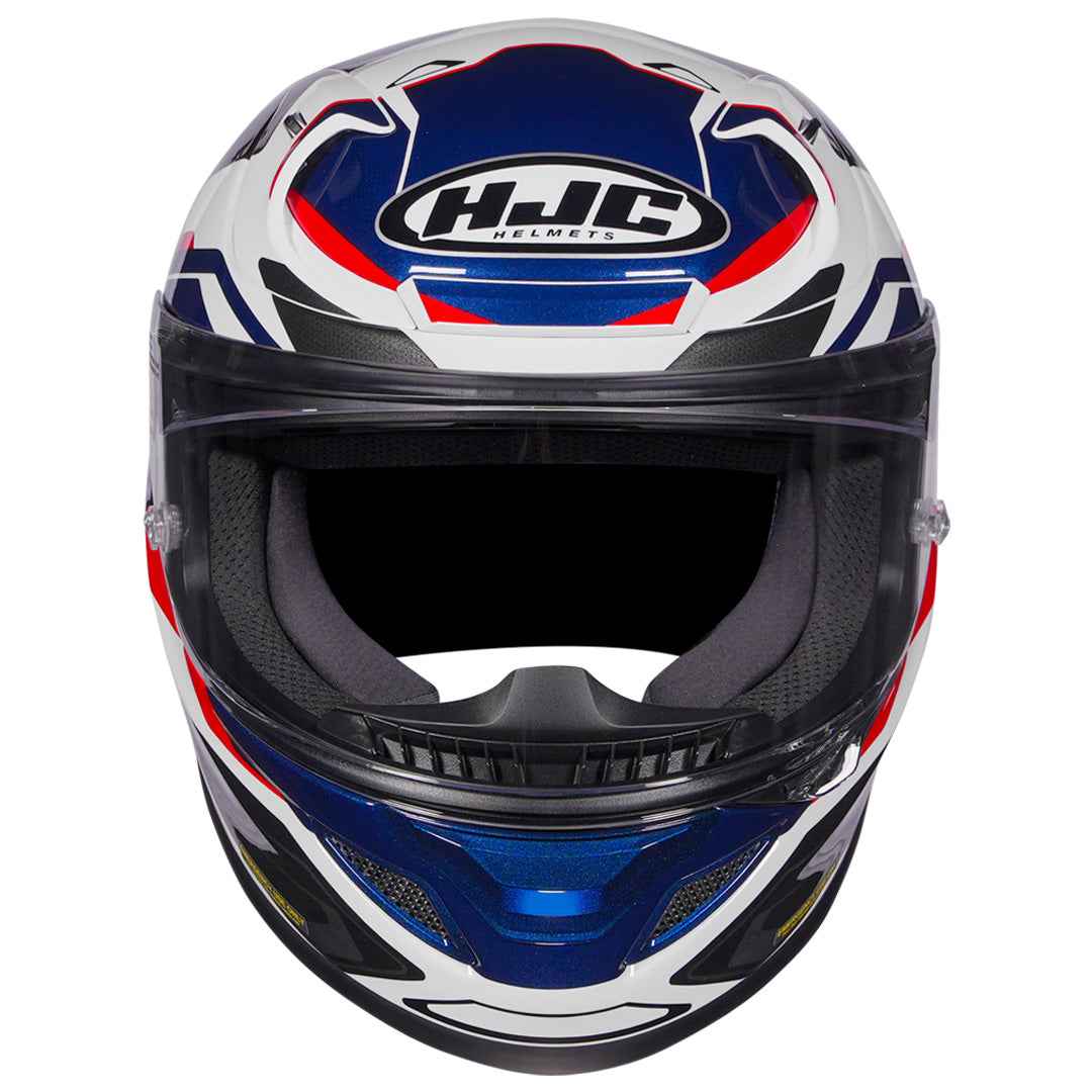 HJC RPHA 12 Brels Helmet (White Blue & Red)