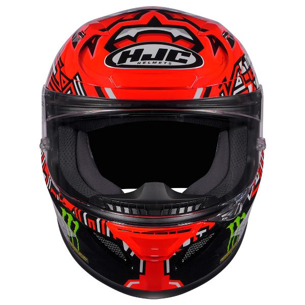 HJC RPHA 12 Quartararo Replica Helmet (Orange & Red)