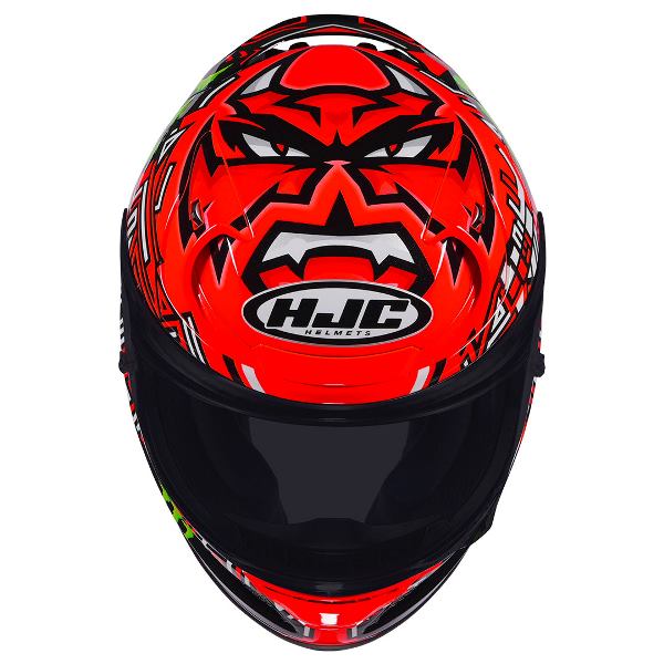 HJC RPHA 12 Quartararo Replica Helmet (Orange & Red)