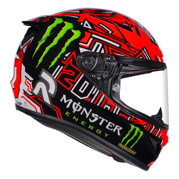 HJC RPHA 12 Quartararo Replica Helmet (Orange & Red)