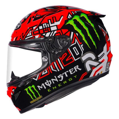 HJC RPHA 12 Quartararo Replica Helmet (Orange & Red)