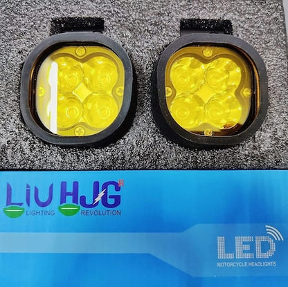HJG 4 LED 40W fog lamp with Wiring Harness, Switch and Filter - Riders Junction