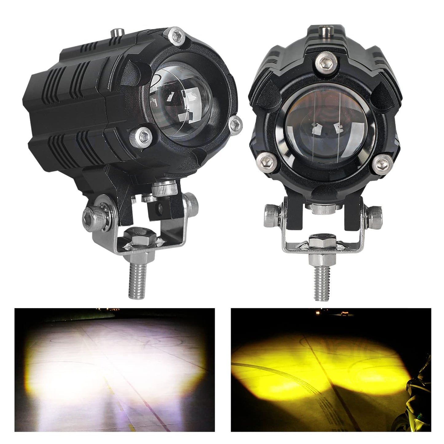 HJG Mega Drive Led Light - Pair 40W - Riders Junction