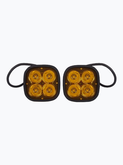 HJG 4 LED Cap Pair Fog Light Dimmerstat Premium-FOG12947