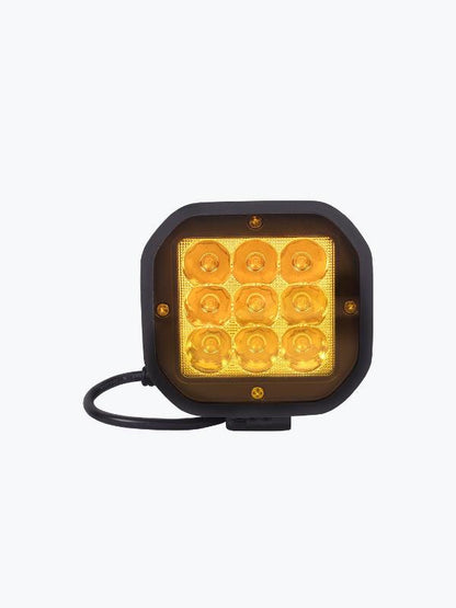 HJG 9 Led Fog Light With Yellow Cap Premium-FOG11123