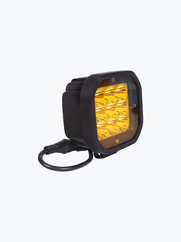 HJG 9 Led Fog Light With Yellow Cap Premium-FOG11123