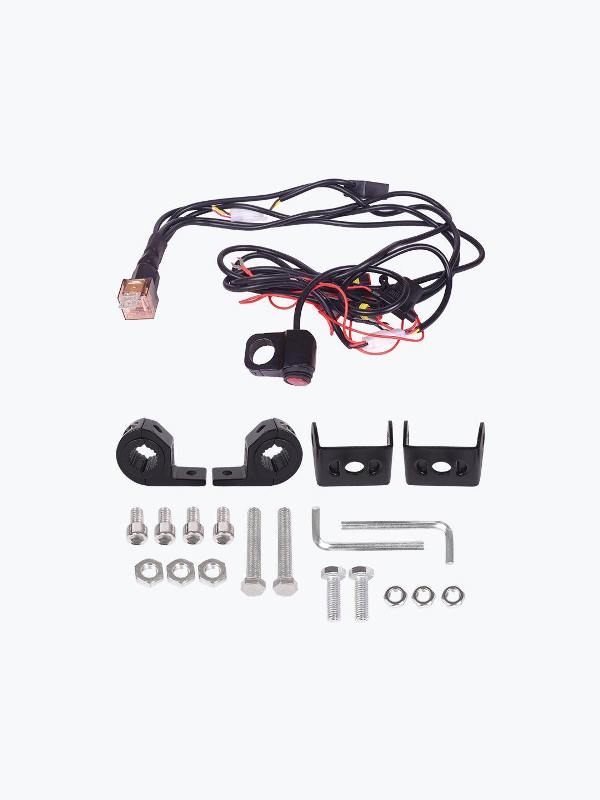 HJG 9 Led Fog Light With Yellow Cap Premium-FOG11123