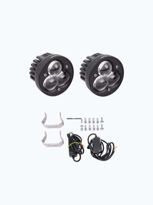 HJG BI Led Projector Lense Pair Fog Light-FOG11761