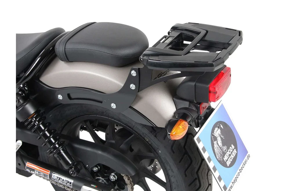 HONDA CMX 500 REBEL Topcase Carrier - Easy Rack - Hepco Becker - 661998 01 01
