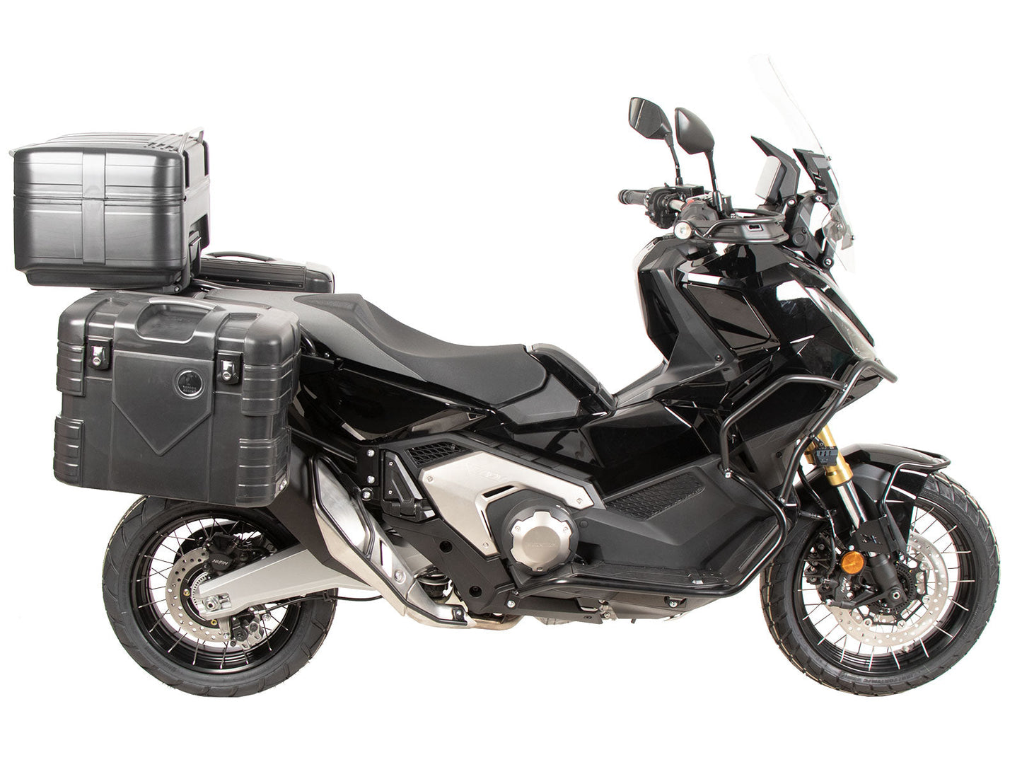 HONDA X-ADV Carrier - Sidecarrier (Permanent Mount) - Hepco Becker - 6539555 00 01