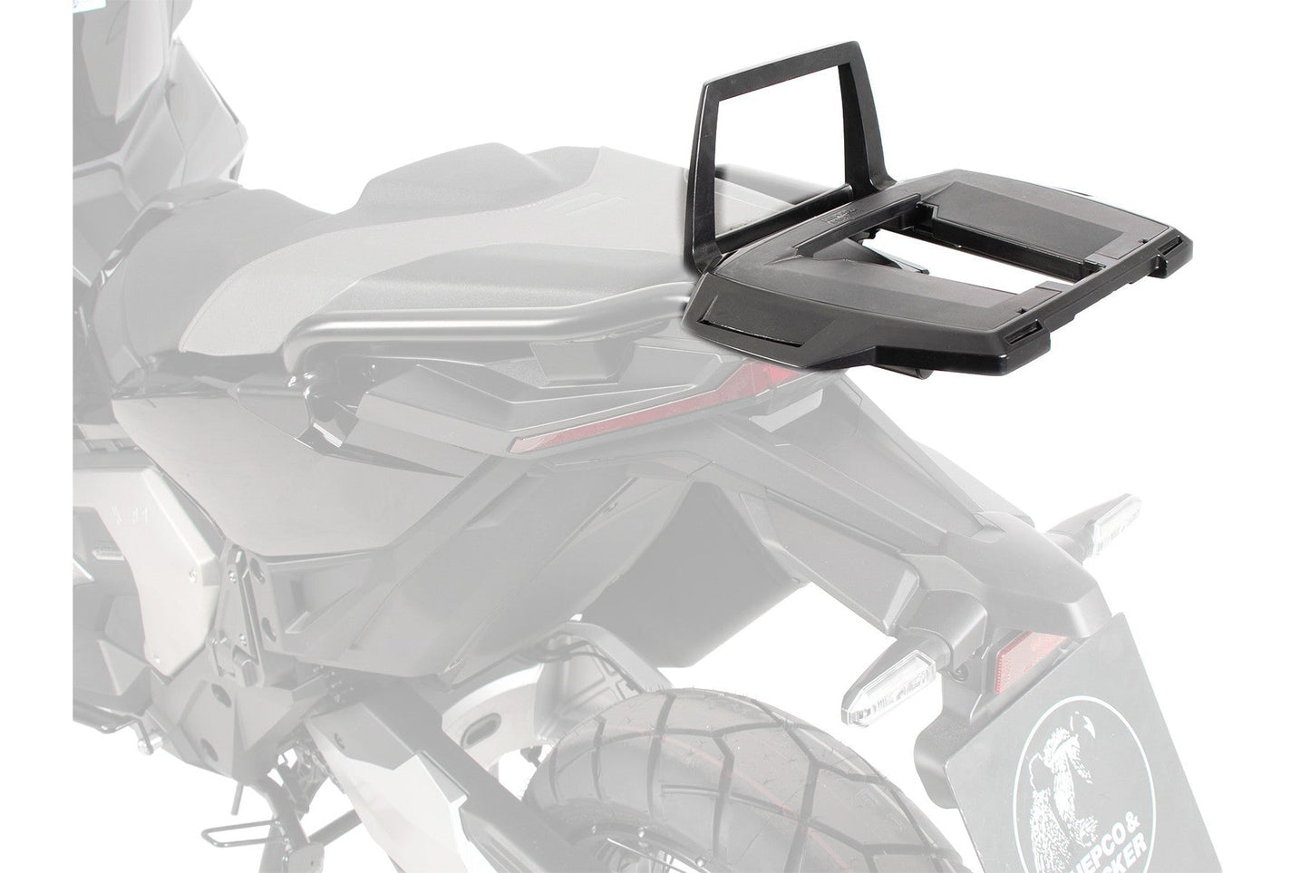 HONDA X-ADV Carrier - Topcase Alurack - Hepco Becker - 6529555 01 01