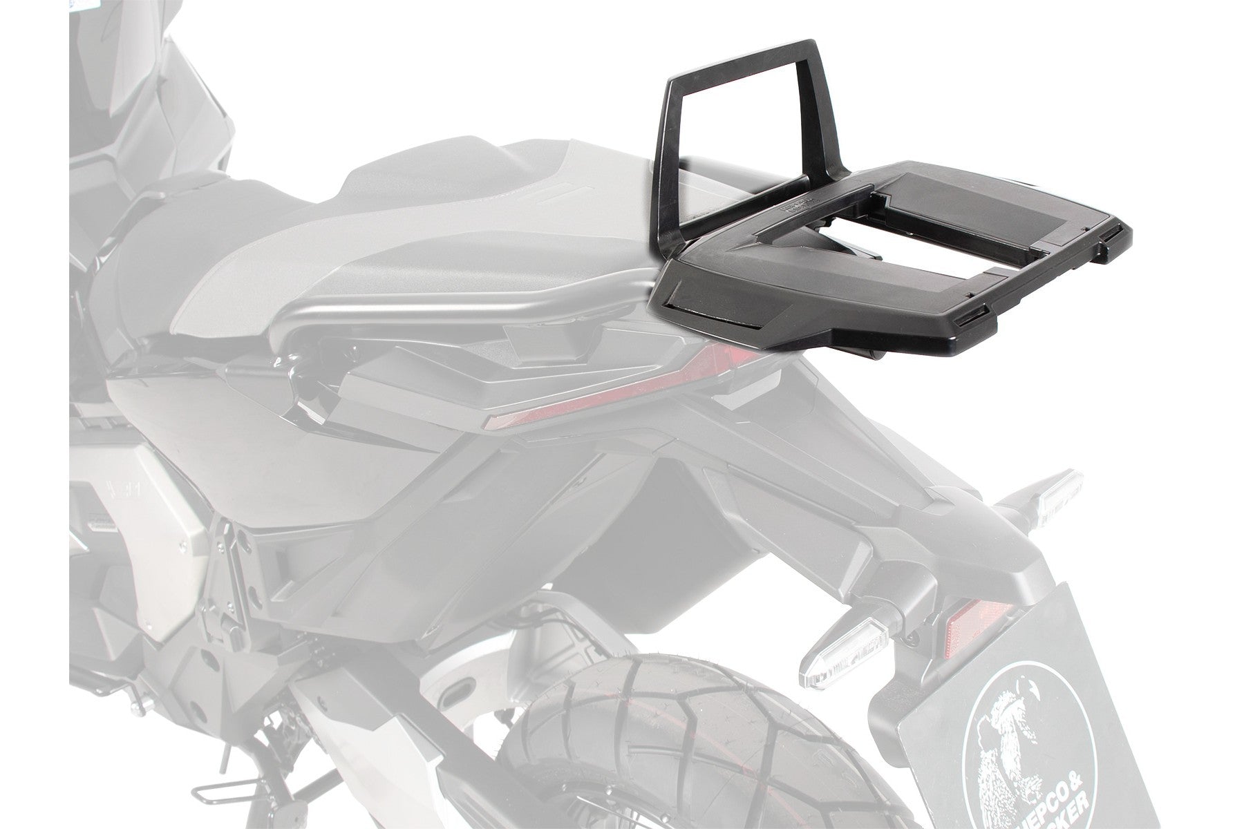 HONDA X-ADV Carrier - Topcase Alurack - Hepco Becker - 6529555 01 01