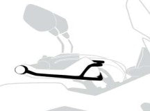 Hand Guard Suzuki V-Strom 1050 XT Protection - Hepco Becker - 42123544 00 01