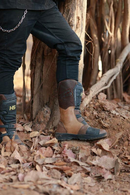 Happy Speed Valor Adventure Riding Boots Desert Brown