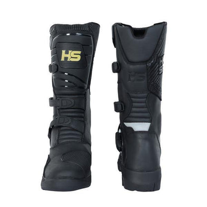 Happy Speed Valor Adventure Riding Boots Stealth Black
