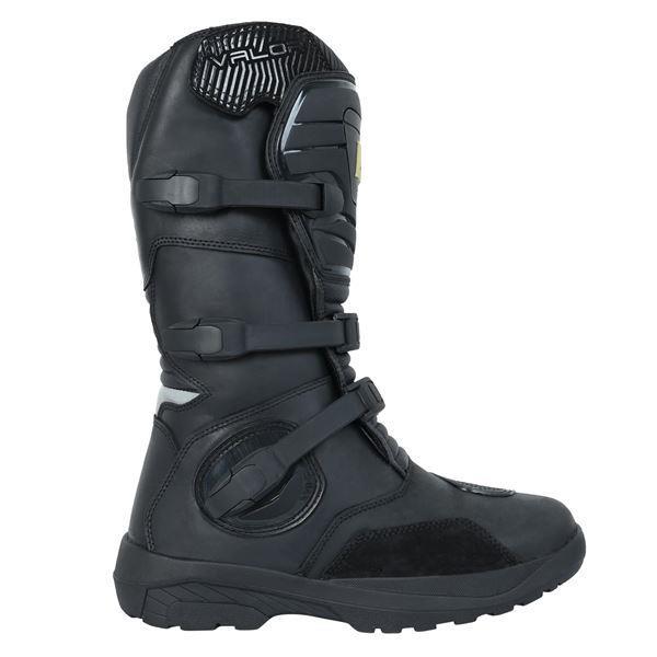 Happy Speed Valor Adventure Riding Boots Stealth Black