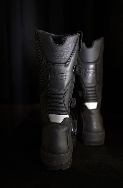 Happy Speed Valor Adventure Riding Boots Stealth Black