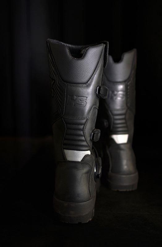Happy Speed Valor Adventure Riding Boots Stealth Black