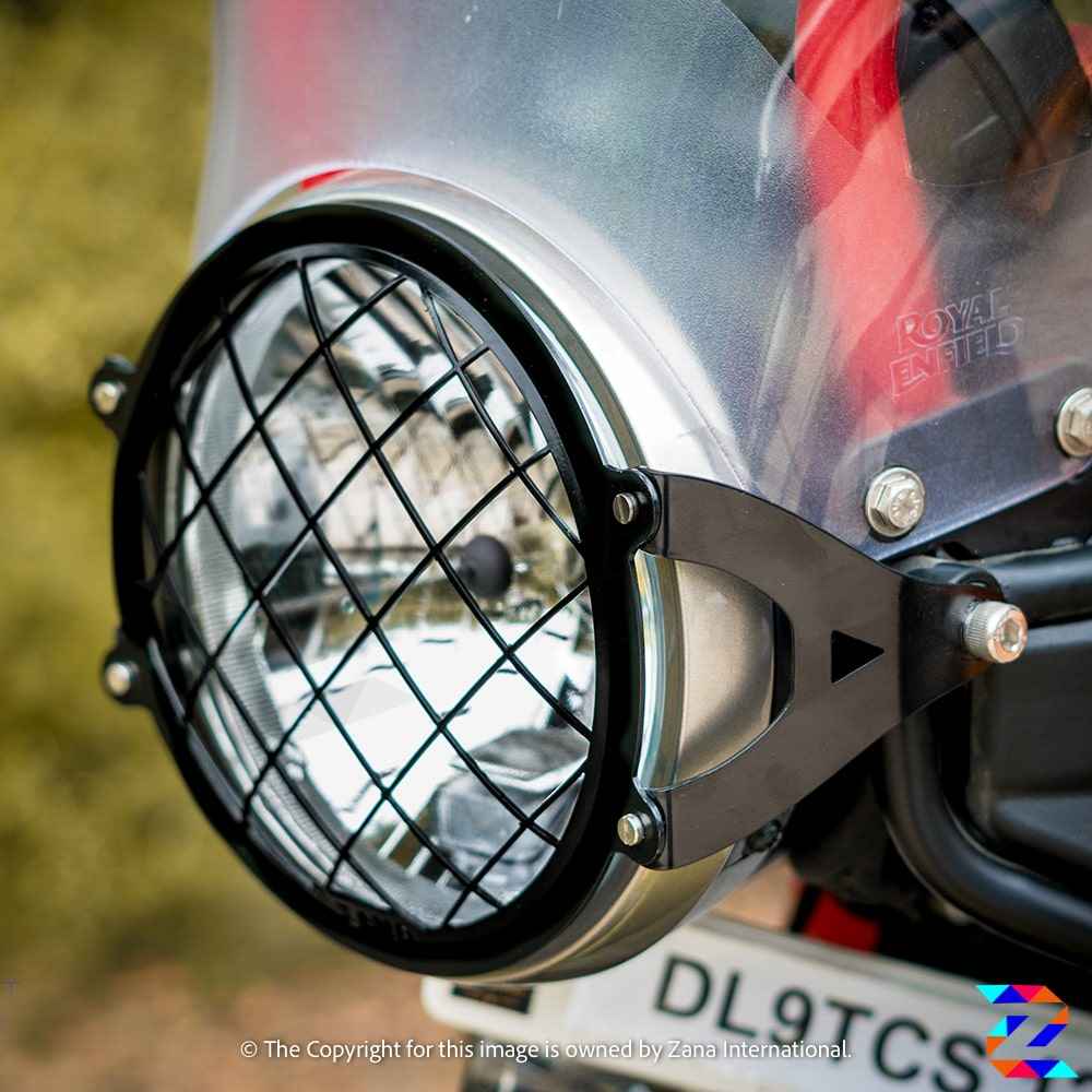 Headlight Grill Type-0 Black for GT/Interceptor 650, and Himalayan- ZANA, ZI-6049