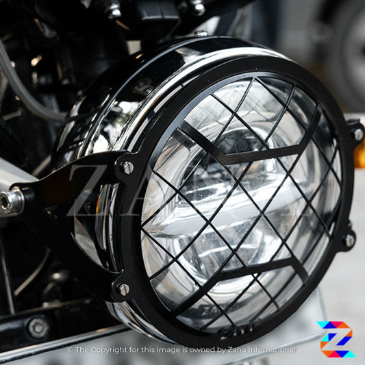Headlight Grill Type-2 Black for GT & Interceptor 650 by ZANA-ZI-6047