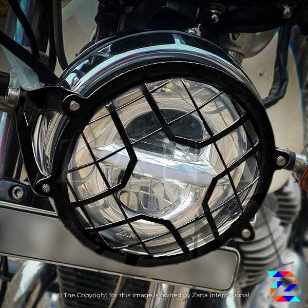 Headlight Grill Type-4A Black- ZANA, ZI-8023