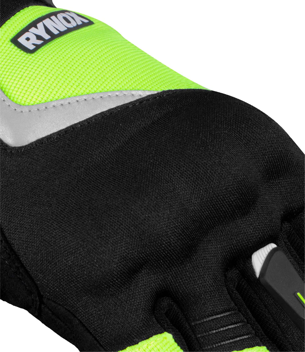 Helium GT Gloves - Black HI-VIZ Green