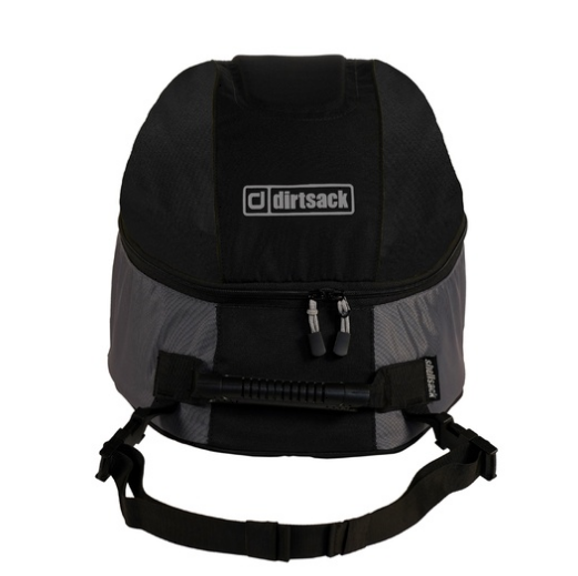 Helmet Bag (D.Gray Black)- For Full face and Modular Helmets - Riders Junction