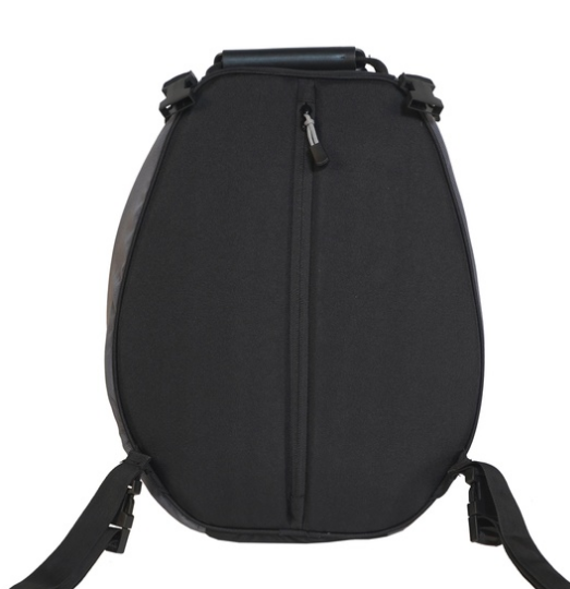 Helmet Bag (D.Gray Black)- For Full face and Modular Helmets - Riders Junction