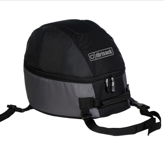 Helmet Bag (D.Gray Black)- For Full face and Modular Helmets - Riders Junction