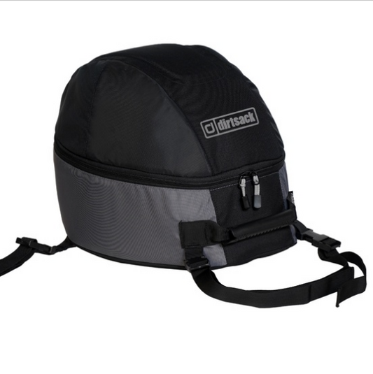 Helmet Bag (D.Gray Black)- For Full face and Modular Helmets - Riders Junction