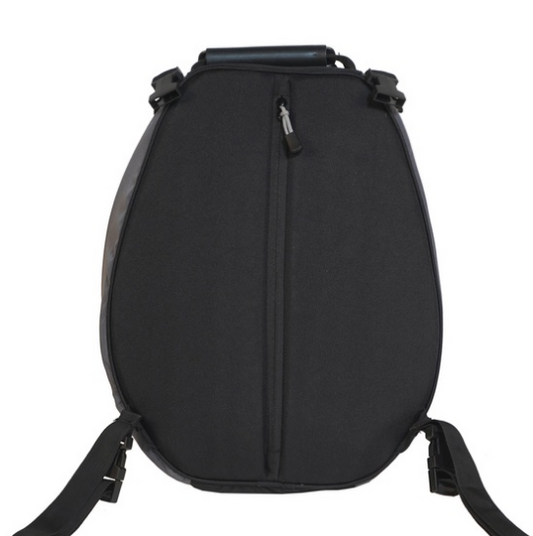 Helmet Bag (D.Grey & Black)- For Off-Road & Dual Sport Helmets With Peaks - Riders-Junction