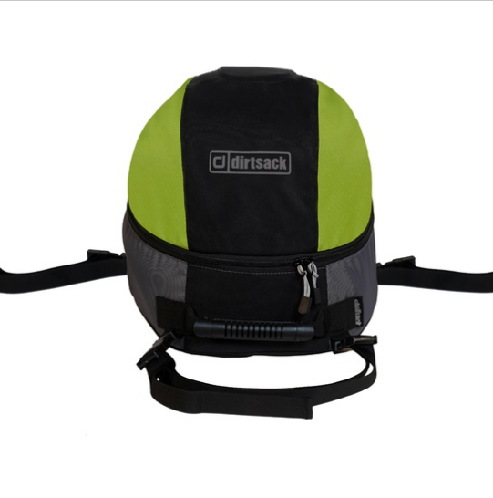 Helmet-Bag-Green-Black-For-Off-Road-Dual-Sport-Helmets-With-Peaks-Riders-Junction