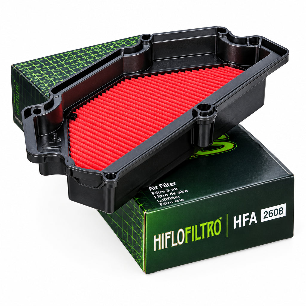 HiFlo Air Filter 2608 For Kawasaki Ninja 650+ER-6N (HFA2608)