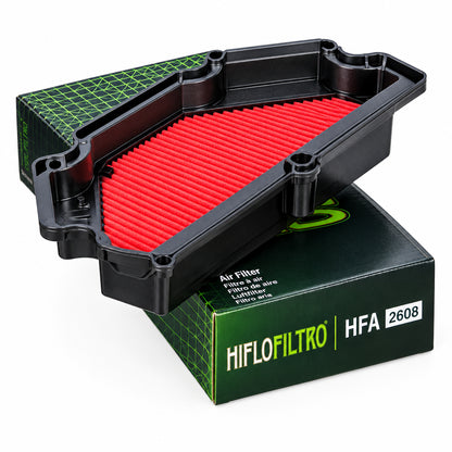HiFlo Air Filter 2608 For Kawasaki Ninja 650+ER-6N (HFA2608)