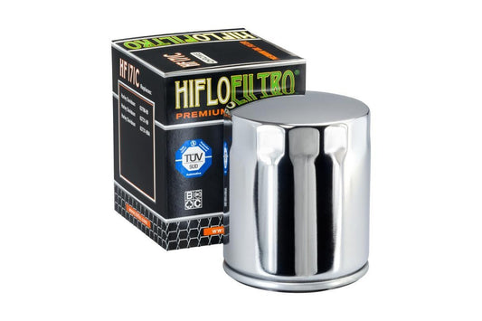 HiFlo Oil Filter 171 Chrome (HF171C)