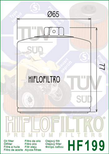 HiFlo Oil Filter 199 (HF199)