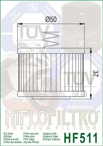 HiFlo Oil Filter 511 (HF511)