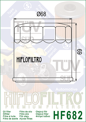 HiFlo Oil Filter 682 (HF682)