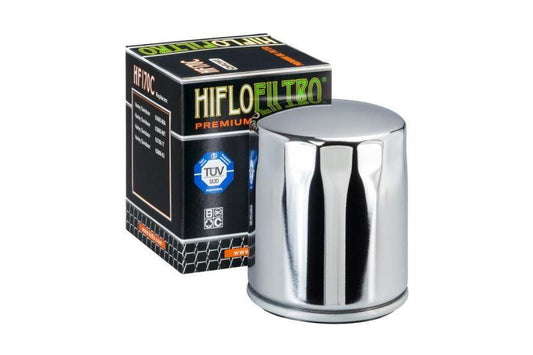 HiFlo Oil Filter 170 Chrome (HF170C)