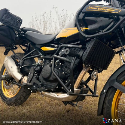 CRASH GURAD WITH SLIDER TEXTURE BLACK TYPE-1 FOR HIMALAYAN 452 - ZI-8433 - Riders Junction