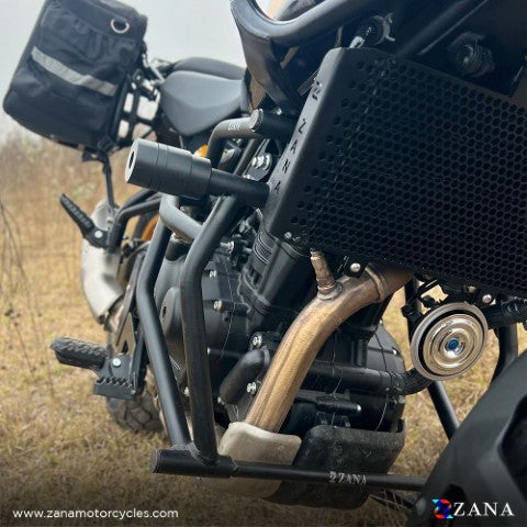 CRASH GURAD WITH SLIDER TEXTURE BLACK TYPE-1 FOR HIMALAYAN 452 - ZI-8433 - Riders Junction