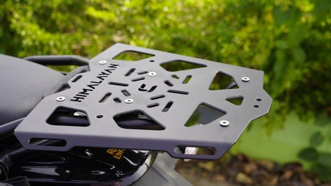 Himalayan 450 Wider top rack with load balancer